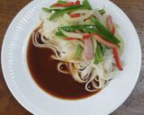 きしめんであんかけスパゲティ風作り方5写真
