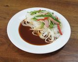 きしめんであんかけスパゲティ風作り方6写真