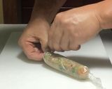 【ダイエット飯】鶏ムネ肉のサルシッチャ作り方13写真