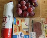 ぶどうとトマト生ハムのカナッペ作り方1写真