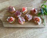 ぶどうとトマト生ハムのカナッペ作り方4写真