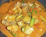 帆立アスパラエリンギのトマトクリーム煮作り方13写真