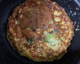 朝食や副菜に☆小松菜の節約キッシュ風☆作り方7写真