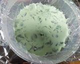 レンジで簡単☆生ミント米粉蒸しパン作り方3写真