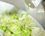 キャベツのアンチョビ炒め柿酢がけ作り方3写真