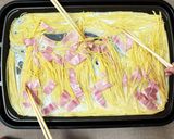 【ワンパン】和風カルボナーラ（4人前）作り方3写真