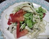 合体自家野菜&チキンスパ!厨房ばあばぁ作り方5写真