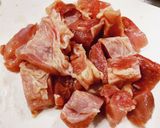 簡単!夏野菜と鶏もも肉のごま油炒め煮!作り方2写真