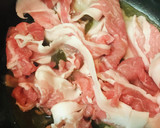 あまから●豚こまぎれ肉の玉ネギ＆ネギ炒め作り方1写真