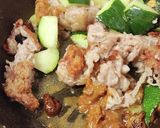 夏の豚肉ズッキーニ味噌炒め☆お弁当☆中華作り方2写真