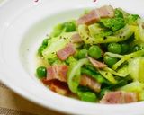 グリンピースと新玉ねぎのサッと煮作り方7写真