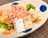簡単！だし香る厚揚げレタス作り方4写真