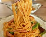 喫茶店のナポリタン作り方8写真