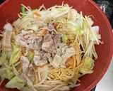 哀愁のホルモン焼きそば作り方9写真
