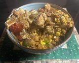 ナポリタン風親子丼作り方9写真
