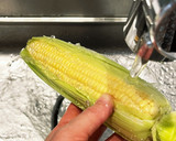 レンジで簡単！４分半！茹でとうもろこし作り方2写真