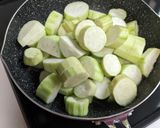 ヘチマのスープカレー作り方1写真