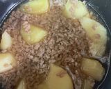 10分で出来る！ひき肉とじゃがいもの煮物作り方3写真