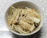 もやしとちくわのごまドレ和え作り方4写真
