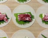 豚こま大葉チーズ棒餃子作り方5写真