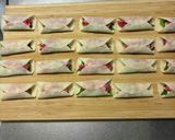 豚こま大葉チーズ棒餃子作り方6写真
