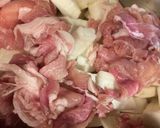 カブと豚肉の煮物　256作り方3写真