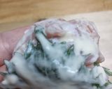 鶏モモ肉と青じその天ぷら作り方3写真