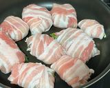 かんたん！肉巻きしそご飯作り方4写真