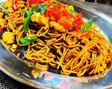 簡単！美味い！香港焼きそば　② 鼓油炒麺作り方9写真