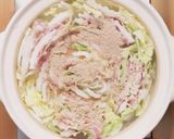 白菜と豚バラのミルフィーユ鍋作り方3写真