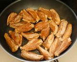 手羽中の焼肉たれ焼き作り方2写真