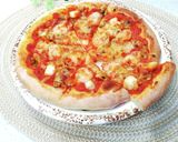 手作りトマトソースのシーフードピザ♪作り方19写真