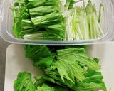 エコ活！水菜マリネのサラダ作り方1写真