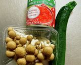 焼きズッキーニをトッピング！トマトパスタ作り方1写真