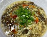 【簡単】もずくと卵の中華スープ作り方6写真