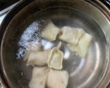 酸味と辛味ダレで白菜水餃子作り方2写真