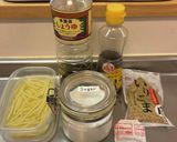 タケノコと人参のきんぴら作り方1写真