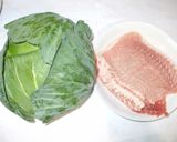 豚玉お好み焼き♪簡単キャベツ200g作り方1写真