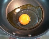 コールドスタートで　きれいな目玉焼き　作り方2写真