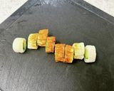 ちくわのきゅうり詰め♪わさび漬けのせ作り方2写真