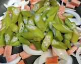 オクラとスパムの炒め物作り方3写真