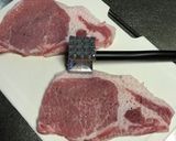 ポークソテーのつぶマスタードソースかけ作り方2写真