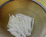 細切りポテトのレモン炒め作り方1写真