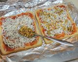 食パンdeチチニエッリ‪‪✿しらすのピザ作り方8写真