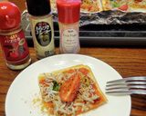 食パンdeチチニエッリ‪‪✿しらすのピザ作り方12写真