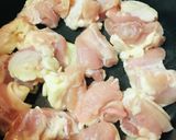 あぶり焼きチキン風●鶏もも肉の白だし炒め作り方1写真