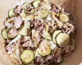 豚肉と野菜のマヨポン炒め作り方2写真