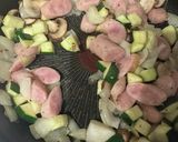 夏野菜de カポナータパスタ作り方3写真