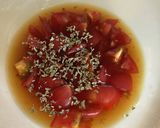 トマトと乾燥バジル☆そうめんつけタレ☆作り方4写真