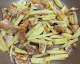 油不要＊鶏皮とじゃがいものカリホク炒め作り方4写真